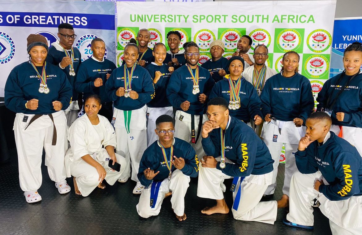 Madibaz karatekas fight their way back to the top at USSAs #R2bP